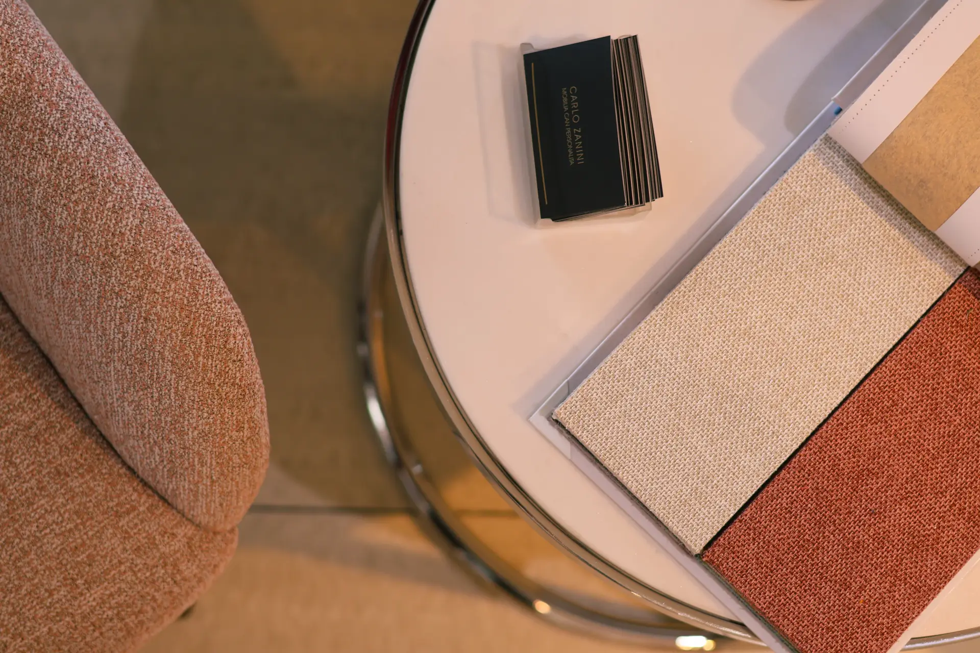 Design Portfolio and Material Swatches