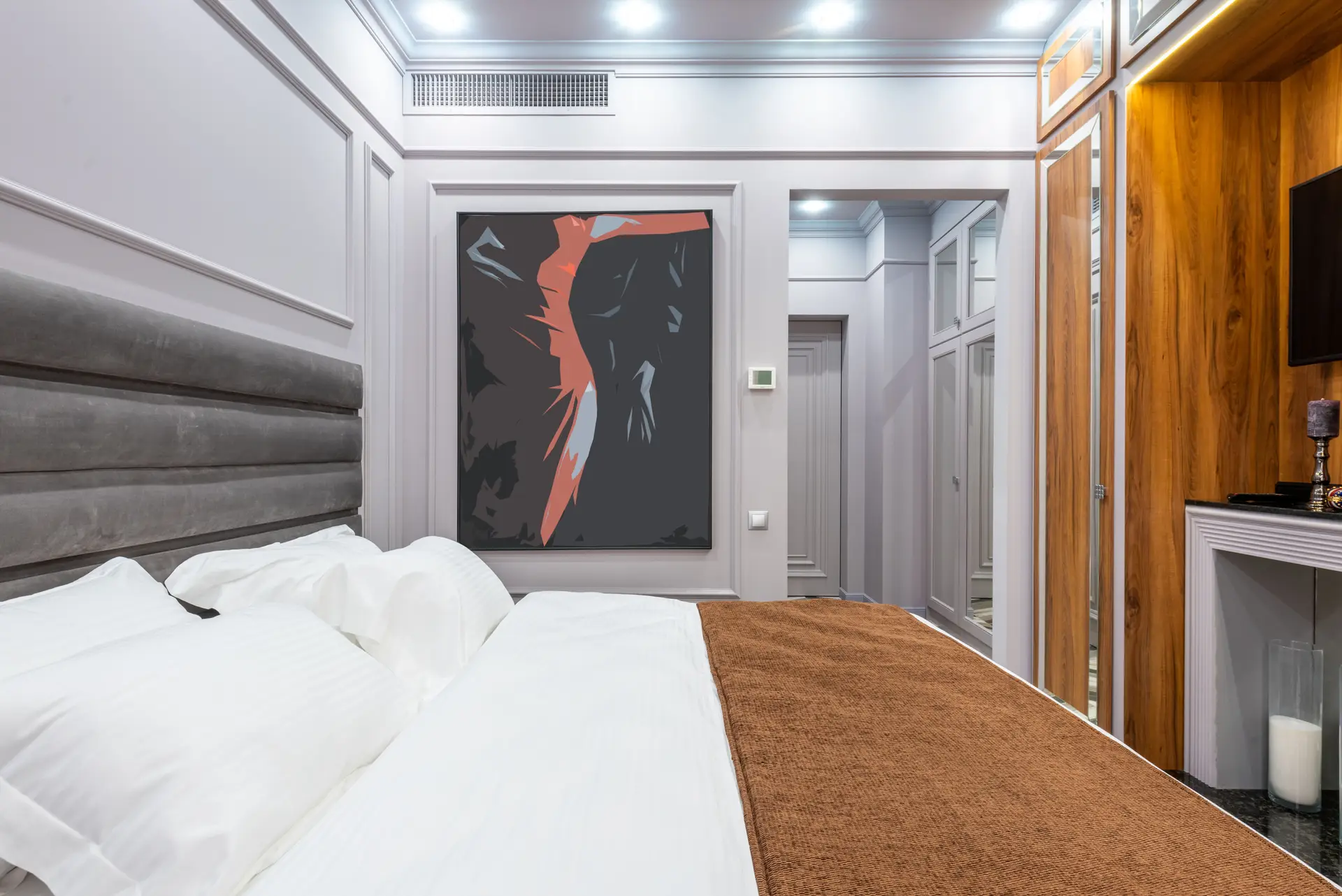 Art-filled Corridor