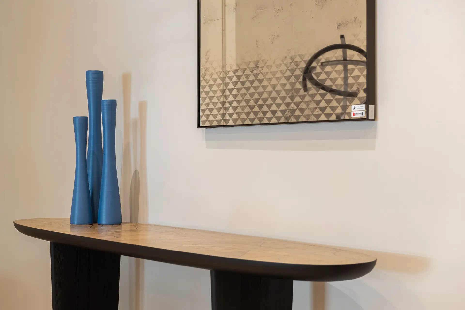 Ceramic Vases on Wooden Table