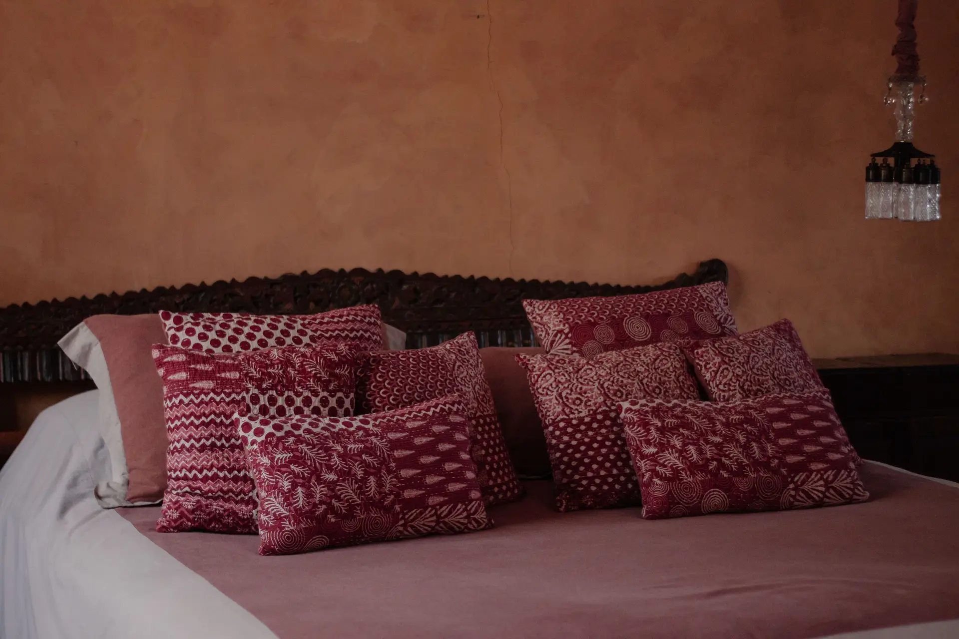 Styled Bedroom with Textiles
